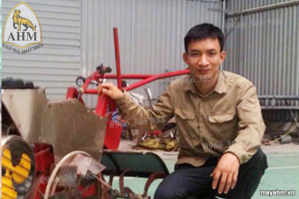 Ưu điểm của máy làm đất làm vườn.