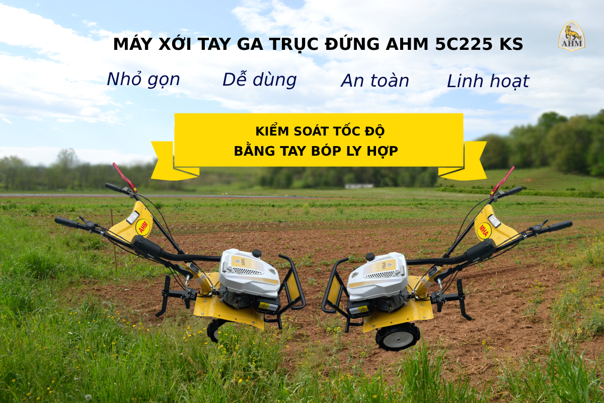 Chọn ngay AHM 5C225 máy tay ga có côn ly hợp