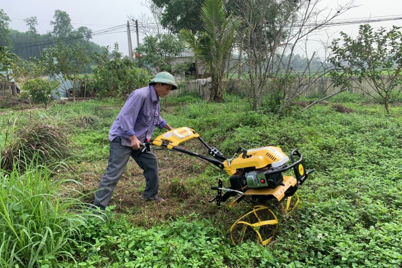 máy làm cỏ