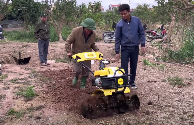 Máy xới đất đa năng cầm tay mang đến sự thay đổi cho nền nông nghiệp Việt Nam